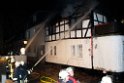 Fachwerkhaus ausgebrannt in Koenigswinter P12